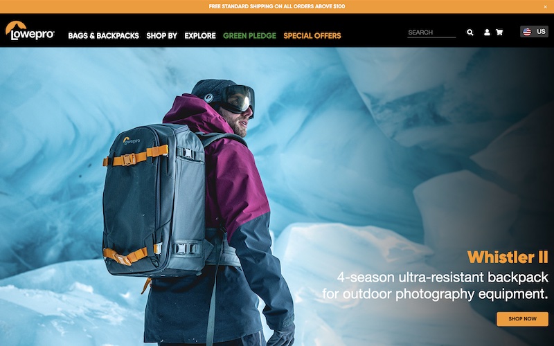 Lowepro eCommerce